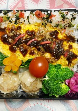 3/18ﾖｯﾁｬﾝ☆とん平お弁当-レシピのメイン写真