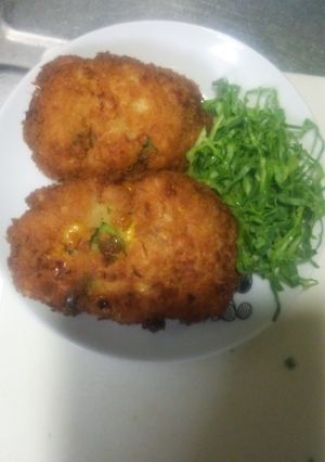 白はんぺんと枝豆とコーンのフライ-レシピのメイン写真