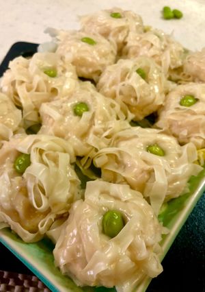 フライパンで白菜の花焼売-レシピのメイン写真
