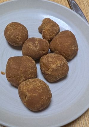 材料3つ！昔懐かしいきな粉ボール-レシピのメイン写真