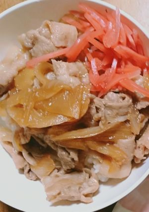 お手軽☆豚丼-レシピのメイン写真