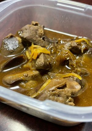 鳥肝煮-レシピのメイン写真