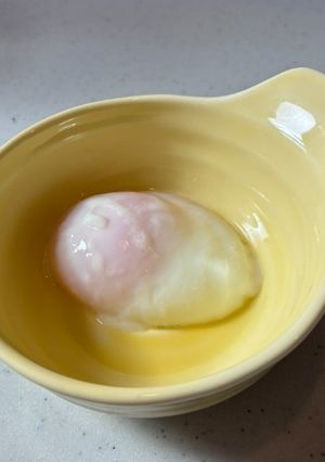 マグカップで温泉玉子1個だけ-レシピのメイン写真