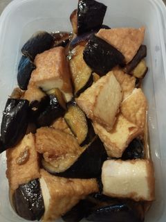 茄子と厚揚げの甘酢炒め-レシピのメイン写真