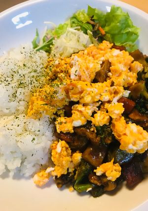 レトルト●こぶり野菜の玉子チキンカレー-レシピのメイン写真