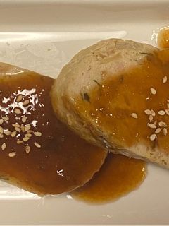レンジで、和風チキンミートローフ!-レシピのメイン写真
