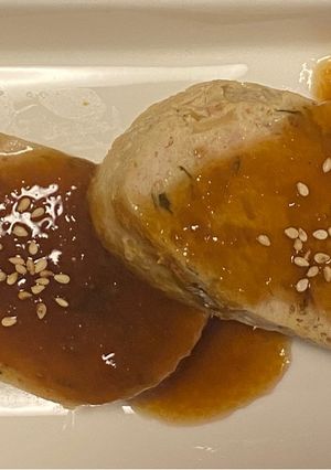 レンジで、和風チキンミートローフ！-レシピのメイン写真