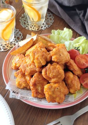 鶏むね1枚で大量☆からあげクン風ナゲット-レシピのメイン写真