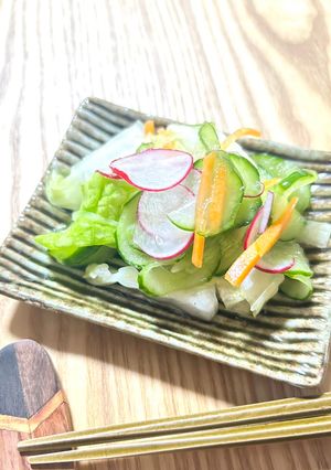 超簡単⭐︎ 白菜と胡瓜のあっさり漬け-レシピのメイン写真