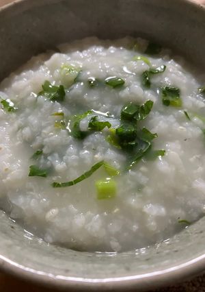 炊飯器で塩麹大根葉のお粥-レシピのメイン写真