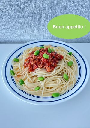 簡単！サバ缶のパスタソース-レシピのメイン写真