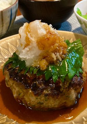 大葉たっぷり！和風おろしハンバーグ-レシピのメイン写真