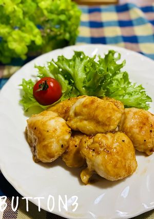 簡単♡鶏ささみのポン酢炒め-レシピのメイン写真