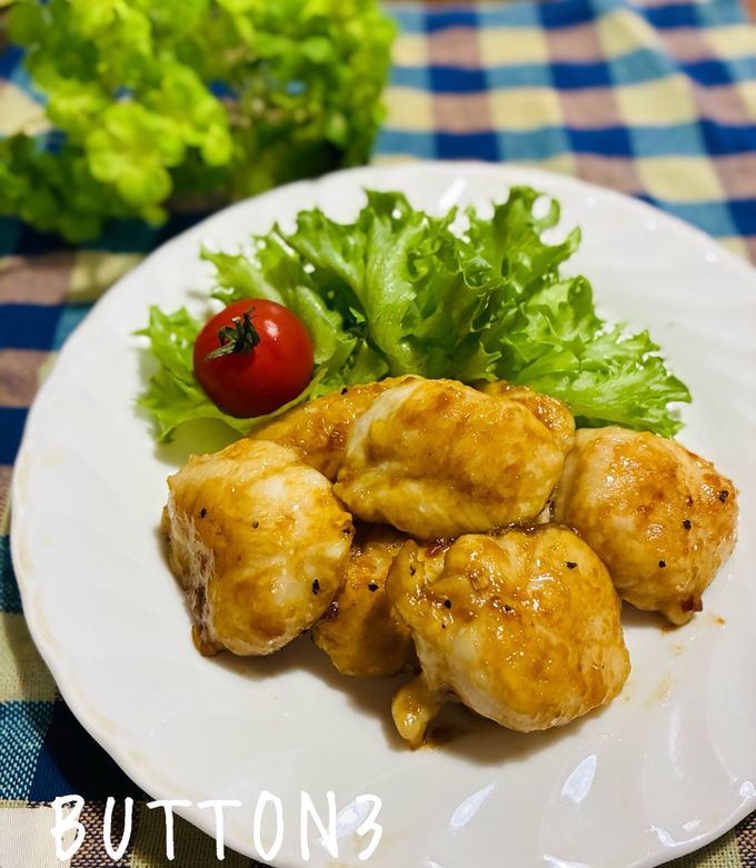 簡単♡鶏ささみのポン酢炒め-レシピのメイン写真