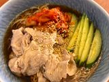 味変めんつゆ！豚しゃぶキムチそうめん