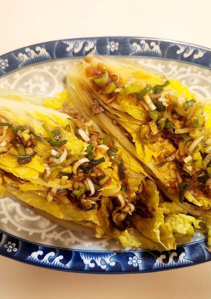 ≪韓国風≫白菜と牛肉の蒸し物-レシピのメイン写真