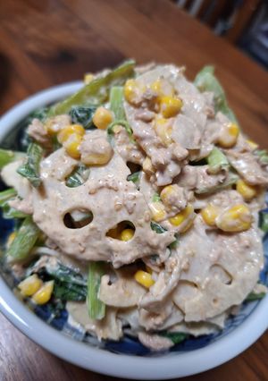 デパ地下風♪レンチンで簡単蓮根サラダ☆-レシピのメイン写真