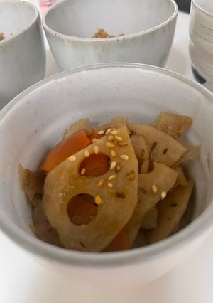 蓮根とにんじん きんぴら-レシピのメイン写真