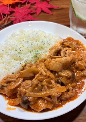 豚こま肉のポークストロガノフ-レシピのメイン写真