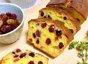HMで作るドライフルーツのパウンドケーキ-レシピのメイン写真