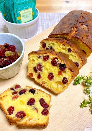 HMで作るドライフルーツのパウンドケーキ-レシピのメイン写真