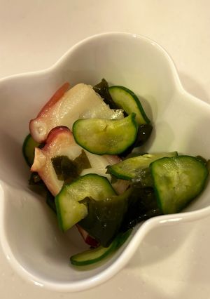 簡単！タコとわかめときゅうりの酢の物-レシピのメイン写真
