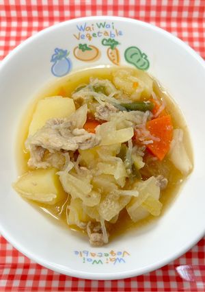 [保育園幼児食]肉じゃが-レシピのメイン写真