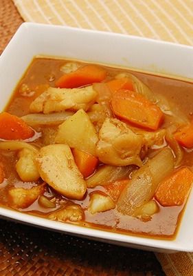 白身魚のカレースープ-レシピのメイン写真