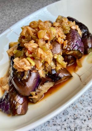 茄子のピリ辛焼き浸し-レシピのメイン写真