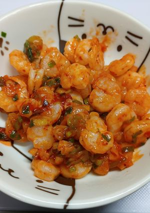冷凍むきエビで作るエビチリ風-レシピのメイン写真