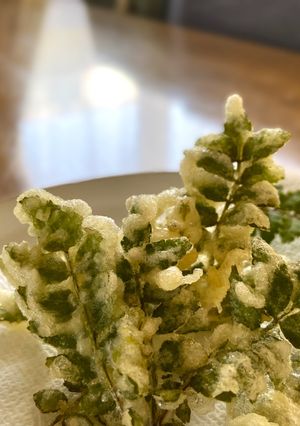 山椒の天ぷら　食べたことがない人は是非！-レシピのメイン写真