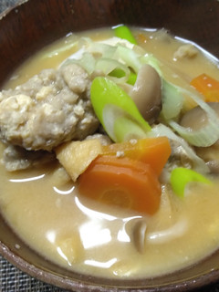 サンマと豆腐のふんわりツミレの具沢山汁-レシピのメイン写真