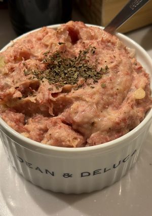 コンビーフと玉ねぎ入りマッシュポテト-レシピのメイン写真