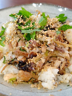 塩焼きサンマの混ぜ込みご飯-レシピのメイン写真