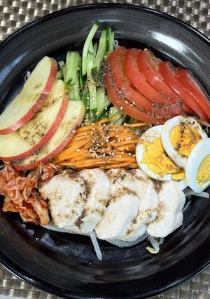 冷麺風もやしサラダ-レシピのメイン写真
