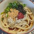 超簡単✨️冷たい梅しらすうどん