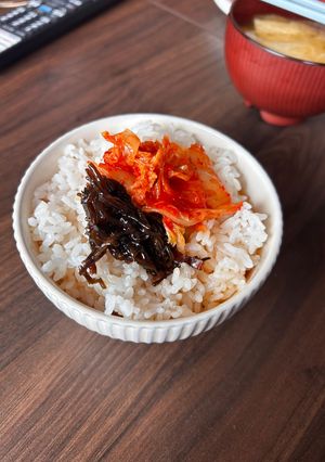 ルイボスティー茶漬け-レシピのメイン写真
