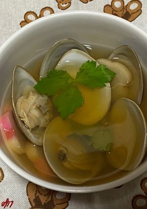 すぐ出来る！ハマグリのお吸い物-レシピのメイン写真