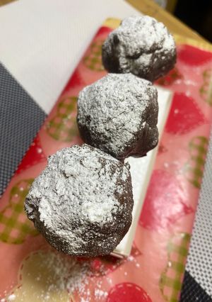 不器用なボンボン蜜がけ鈴チョコ串-レシピのメイン写真
