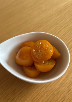 下茹でなし沸騰して5分！金柑の甘露煮-レシピのメイン写真