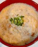 ふわとろ納豆玉子の、にゅうめん
