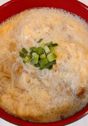 ふわとろ納豆玉子の、にゅうめん-レシピのメイン写真