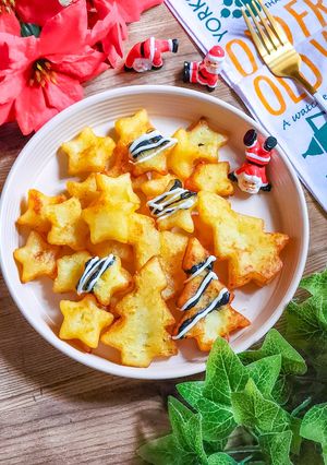 クリスマス☆塩チョコスターフライドポテト-レシピのメイン写真