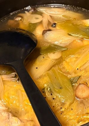 ごま油にんにく塩鍋-レシピのメイン写真