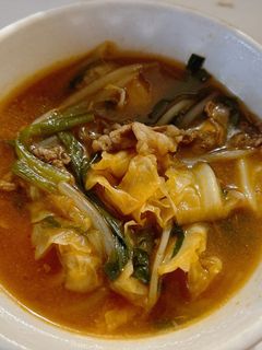 〜牛角風〜牛肉のピリ辛もやしクッパスープ-レシピのメイン写真
