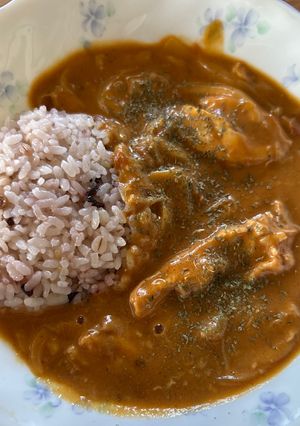 業スー商品で作るバターチキンカレー-レシピのメイン写真