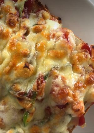 ピザトースト-レシピのメイン写真