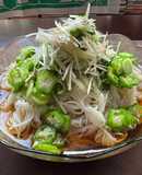 たっぷり薬味をモリモリ食すための冷し素麺