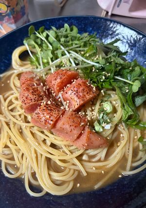 出汁パスタ-レシピのメイン写真