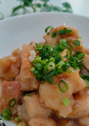片栗粉でぷる照り旨鶏むね肉のスタミナ焼き-レシピのメイン写真